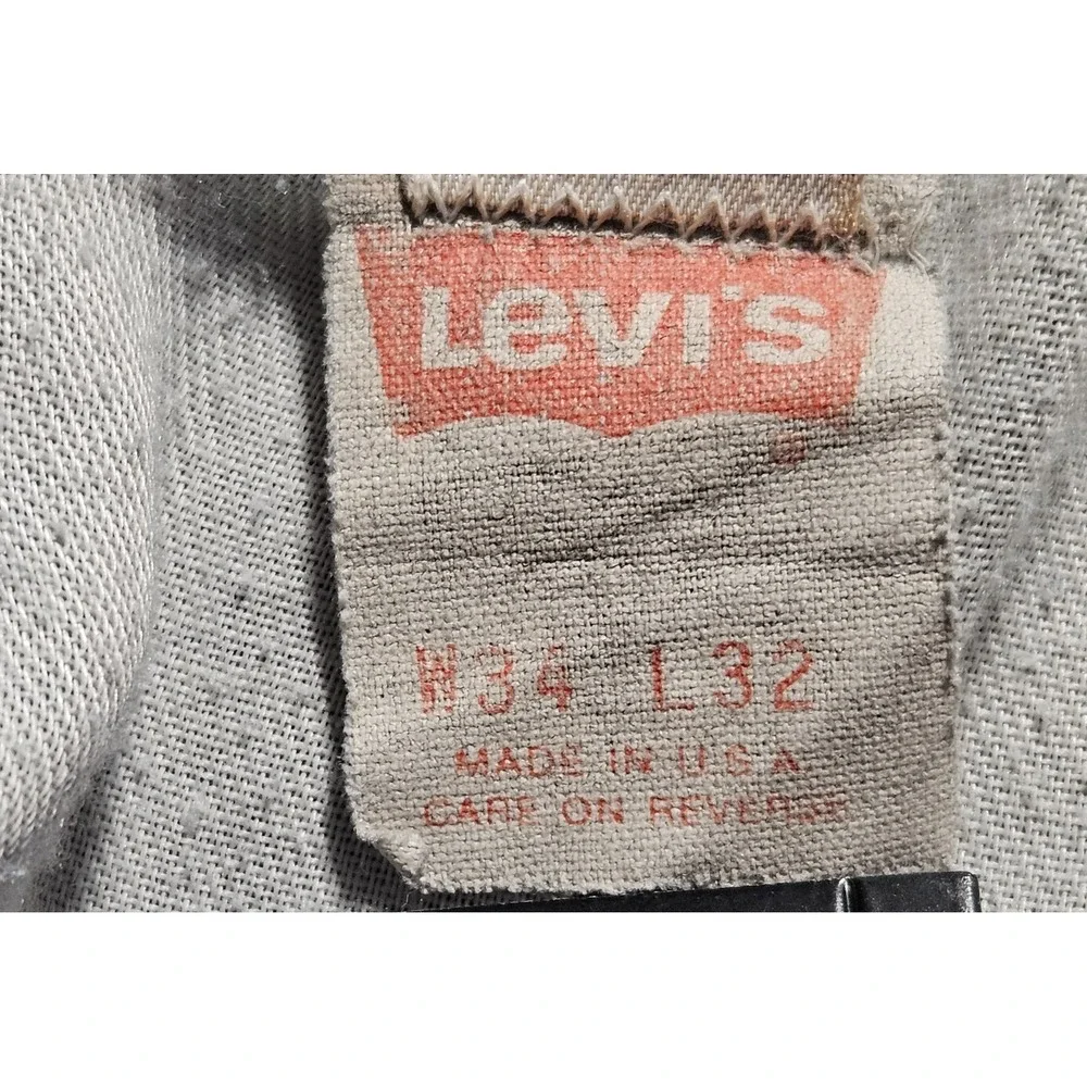 Vintage Levis Jeans For Men Skosh More Comfort Orange Tab 80s‎ Denim